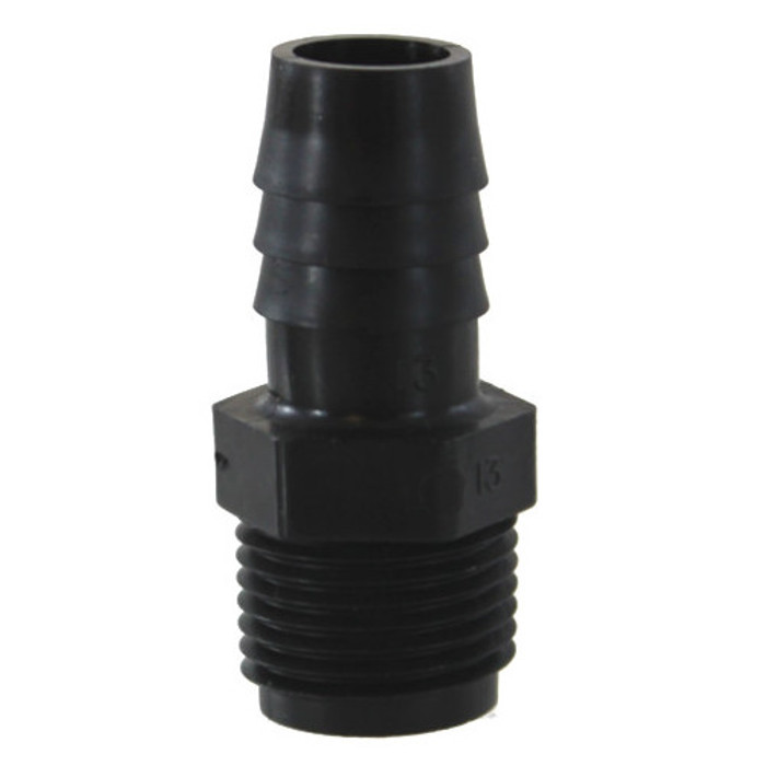 1/2" Hose X 3/8" Male Pipe Poly Connector