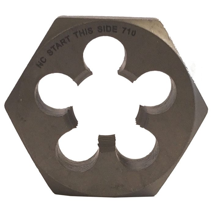 1"-14 Carbon Hexagon Rethreading Die