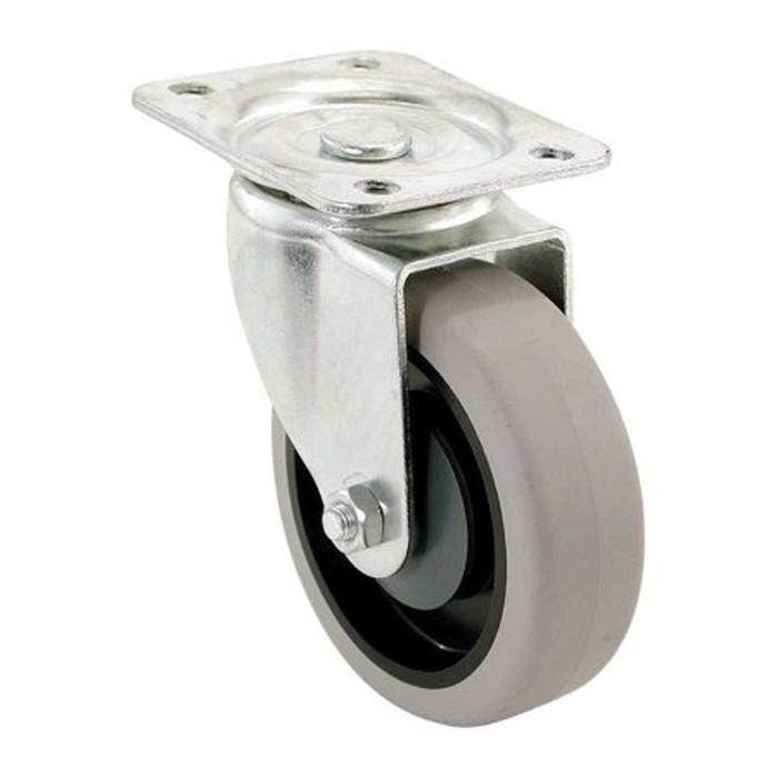 5" Swivel Non-Marring Plate Caster