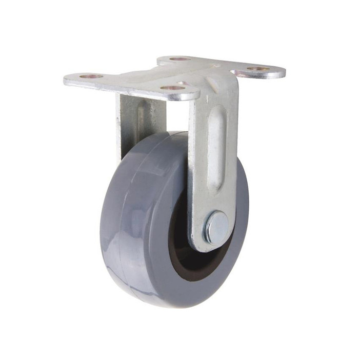 2" Rigid Non-Marring Plate Caster