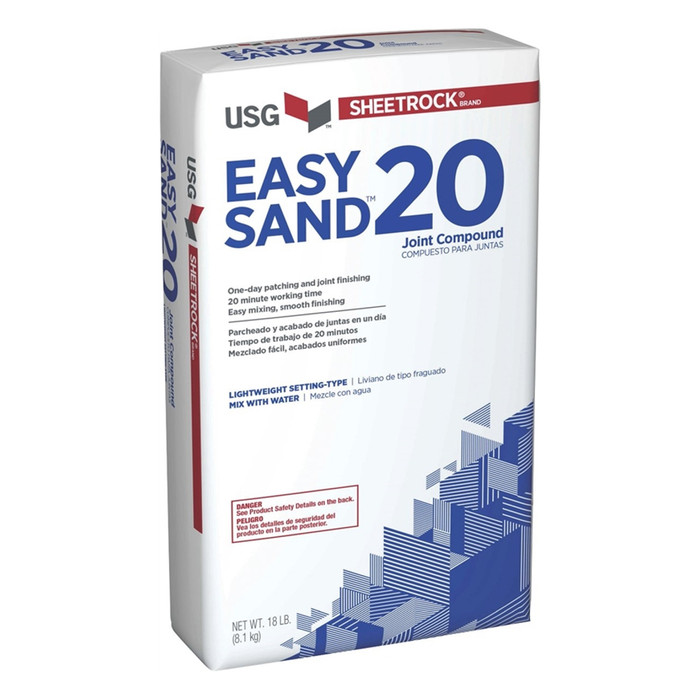 18 lb. USG Easy Sand Joint Compound Powder, 20 Min. Set Time - (Available For Local Pick Up Only)