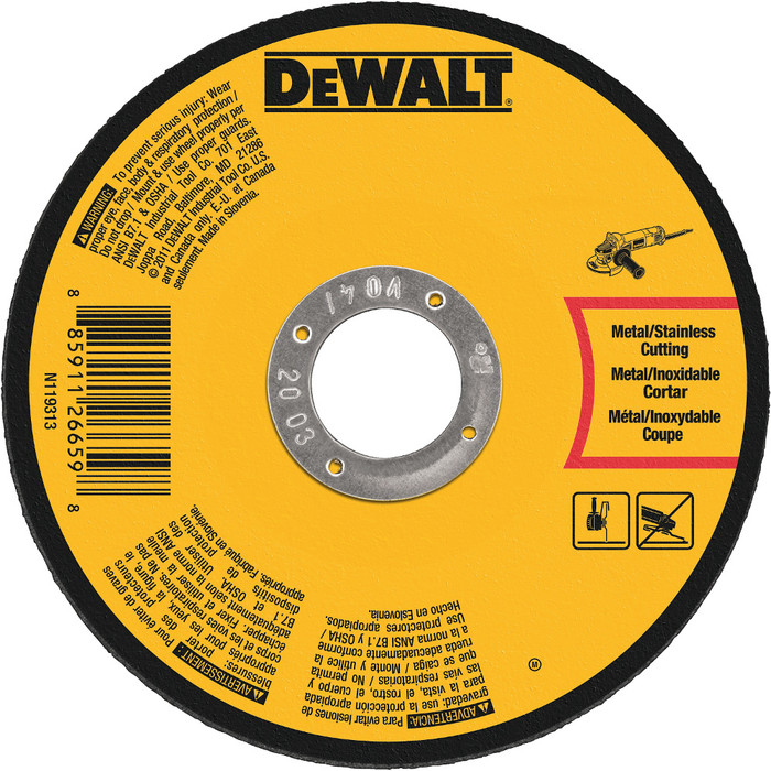 7" X .045 X 7/8" Metal Slicing Blade Type 1