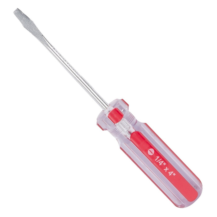 1/4" X 4" Economy Slotted Screwdriver