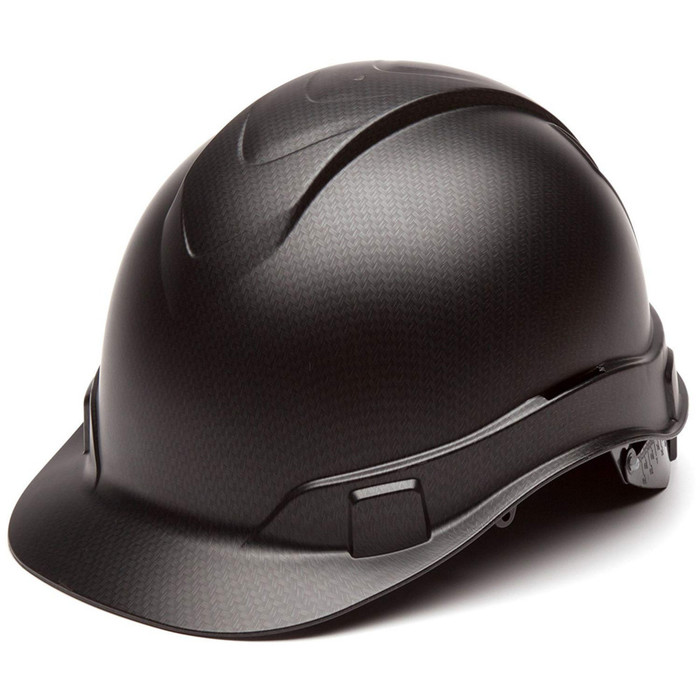 Graphite Black Ratcheting Hard Hat