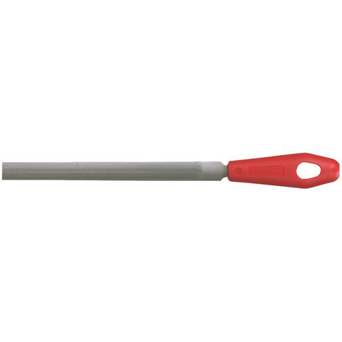 8" Half Round Double Cut Bastard File w/ Handle