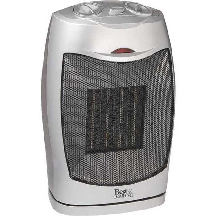 750W / 1500W Oscillating Ceramic Space Heater