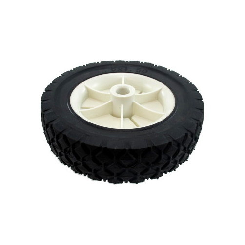 6" X 1/2" X 1.50 Plastic Hub Diamond Tread Wheel (35 lb. Capacity)