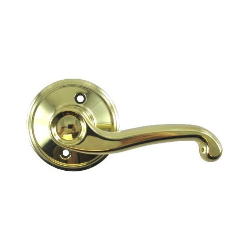Flair Right Handed Bright Brass Dummy Knob