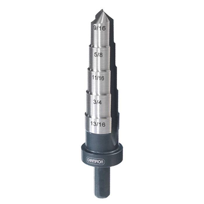 9/16" - 13/16" Heavy Duty Step Reamer (1/2" Shank)