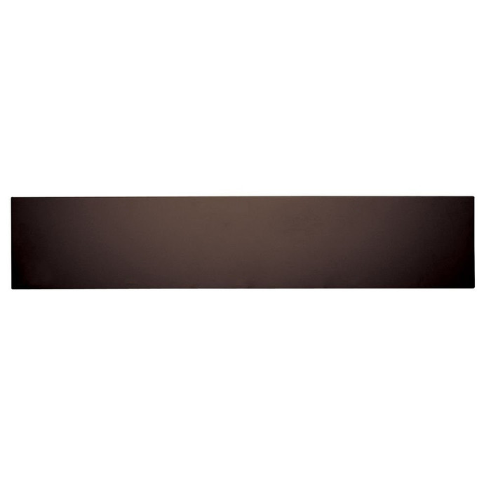 8" X 34" Dark Bronze Kickplate