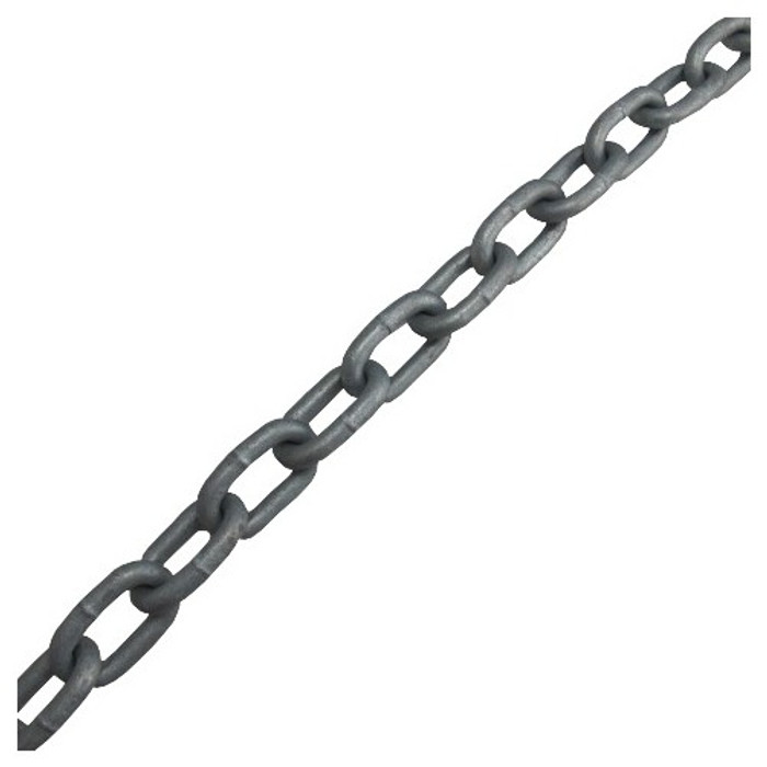 1/4" Galvanized Proof Coil Chain (Per ft.) - Safe Work Load 1,250 lbs