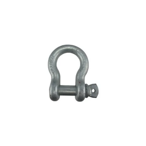 1/4" Hot Dipped Galvanized Forged Shackle (1/2 Ton Capacity)