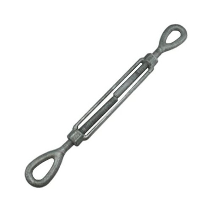 3/4" X 12" Hot Dipped Galvanized Forged Eye & Eye Turnbuckle