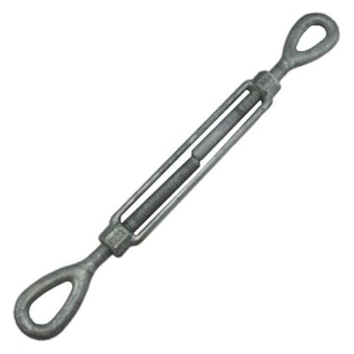 3/4" X 18" Hot Dipped Galvanized Forged Eye & Eye Turnbuckle