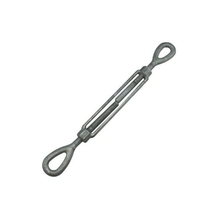 3/4" X 9" Hot Dipped Galvanized Forged Eye & Eye Turnbuckle