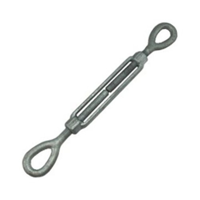 5/8" X 12" Hot Dipped Galvanized Forged Eye & Eye Turnbuckle