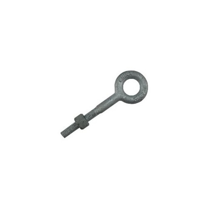 5/16"-18 X 2-1/4" Hot Dipped Galvanized Forged Eye Bolt with Hex Nut