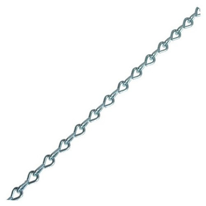 #14 Zinc Plated Single Jack Chain (Per ft.)