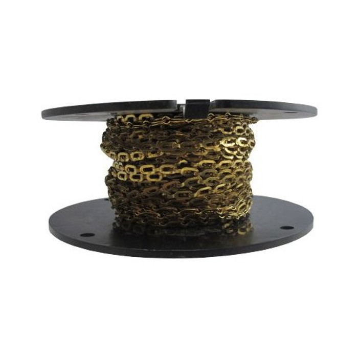 #1/0 Brass Plumber's Safety Chain (Per ft.)