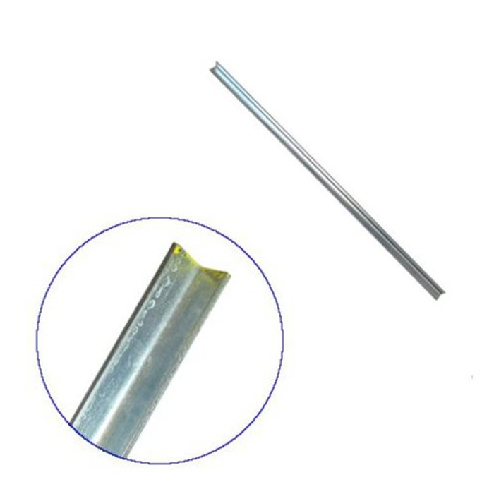 1" X 1/8" X 3' Galvanized Solid Angle Iron