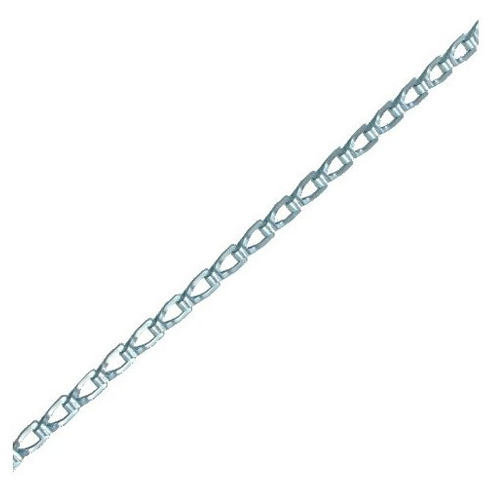 #8 Zinc Plated Steel Sash Chain (Per ft.)