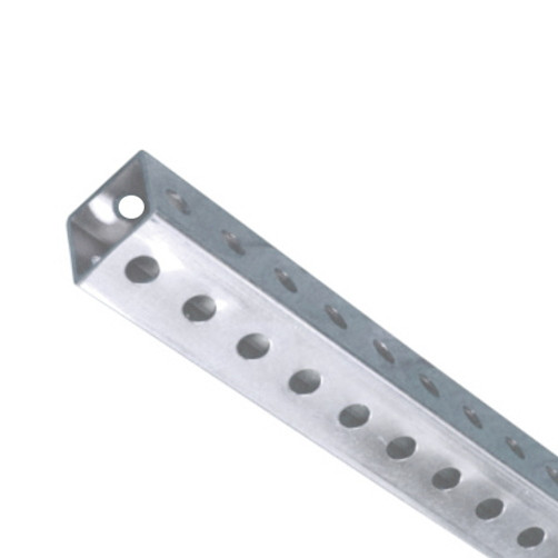 1" X .074" X 36" Galvanized Perforated Square Tube