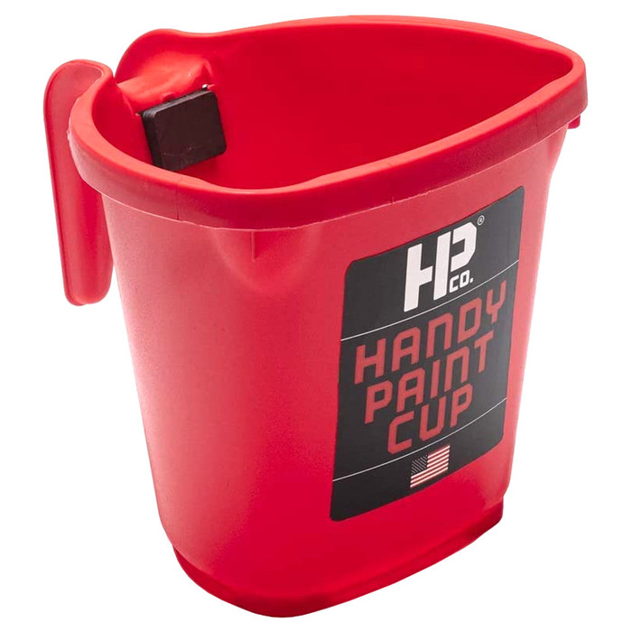 1-Pint Paint Bucket with Magnet Brush Holder