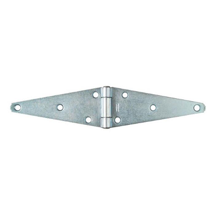 6" Zinc Plated Heavy Duty Strap Hinge