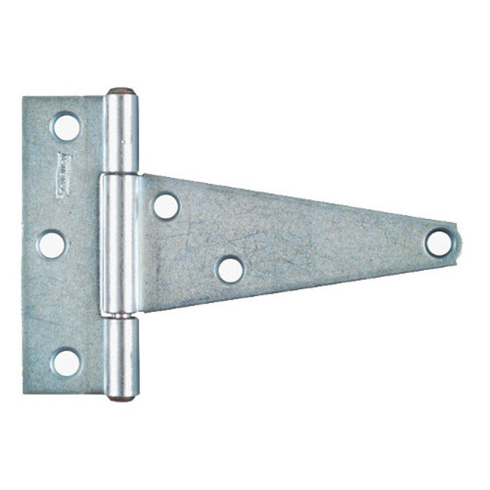 4" Zinc Plated Extra Heavy Duty "T" Hinge