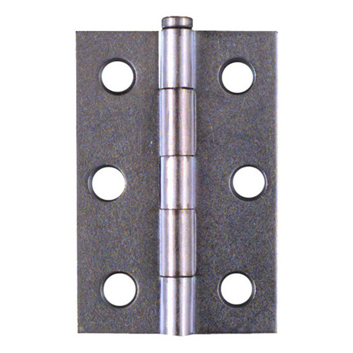 2-1/2" Zinc Plated Removable Pin Narrow Hinges (Pack of 2)