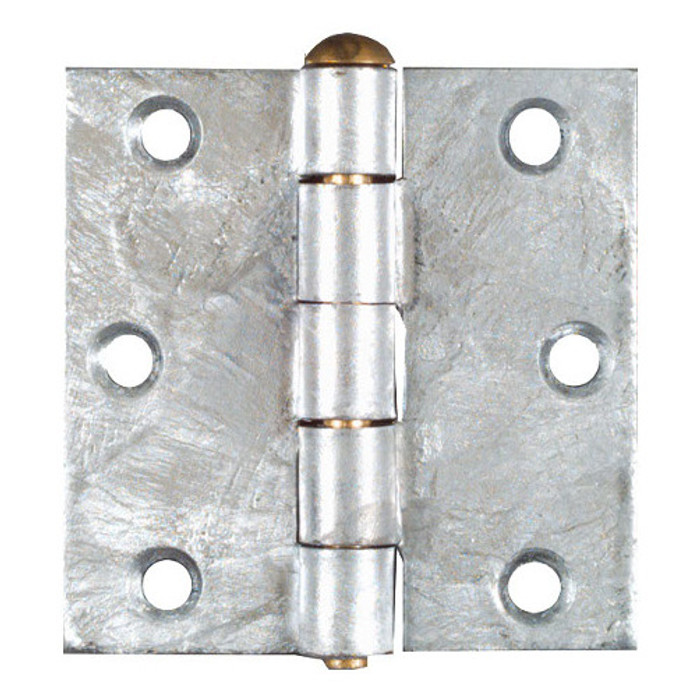 2-1/2" Galvanized Removable Pin Broad Hinges (Pack of 2)