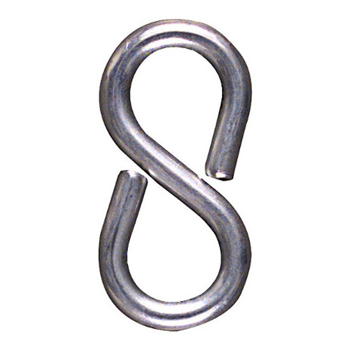 1-5/8" Zinc Plated Closed "S" Hooks (Pack of 4)