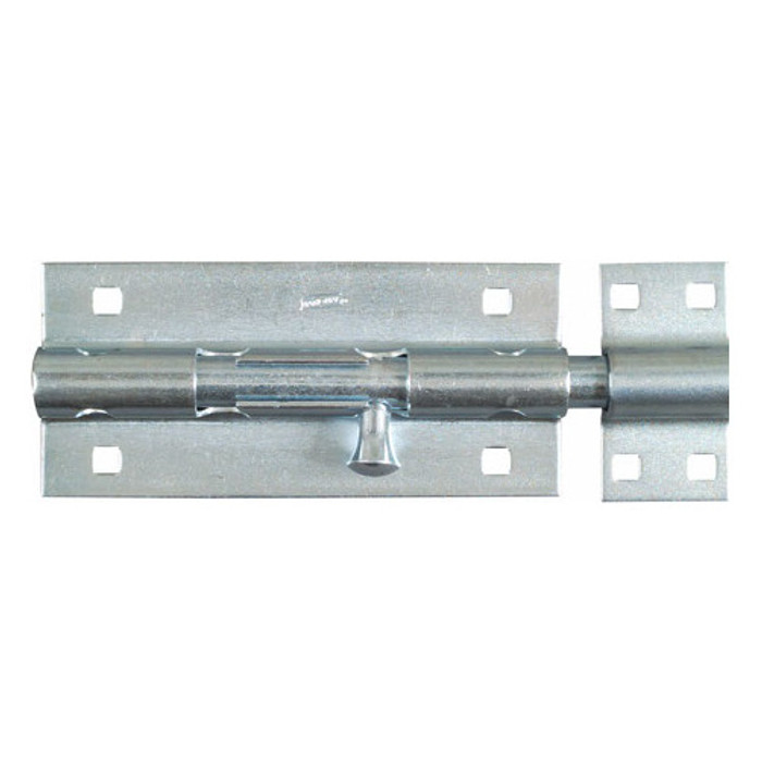 8" Zinc Plated Extra Heavy Duty Barrel Bolt