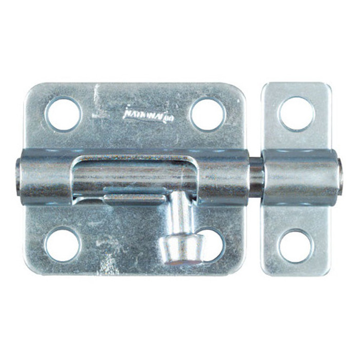2-1/2" Zinc Plated Barrel Bolt