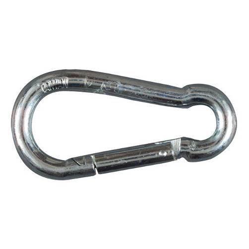 1/2" X 3-15/16" (1/2" Opening) Zinc Plated Interlocking Spring Safety Snap