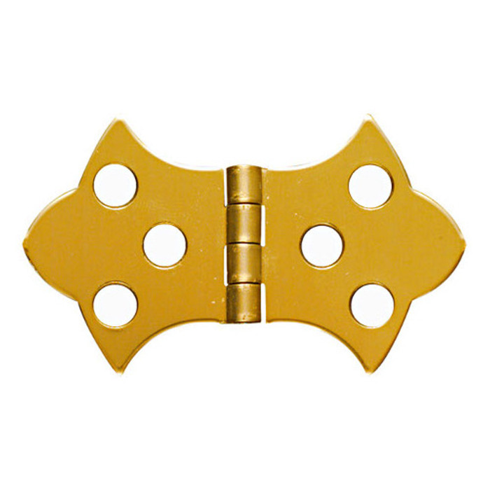 1-5/16" X 2-1/4" Solid Brass Decorative Hinges (Pack of 2)