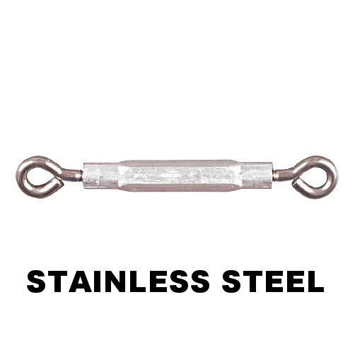 3/16" X 5-1/2" Stainless Steel Eye/Eye Turnbuckle