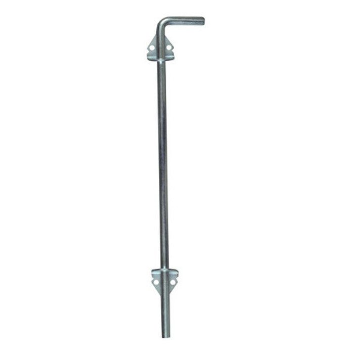 5/8" X 18" Zinc Plated Adjustable Throw Cane Bolt