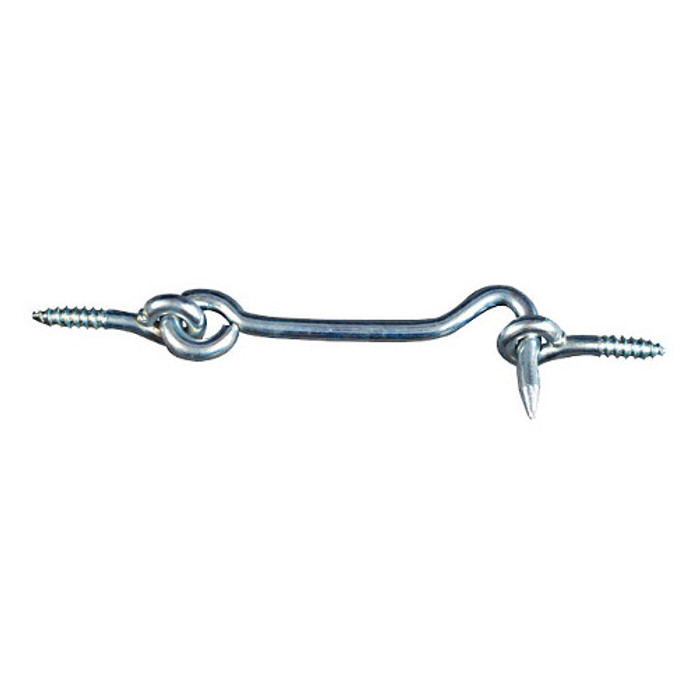 3" Zinc Plated Hooks & Eyes (Pack of 2)