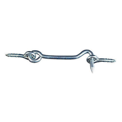 3" Zinc Plated Hooks & Eyes (Pack of 2)