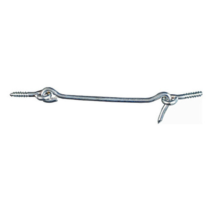 6" Zinc Plated Hook & Eye