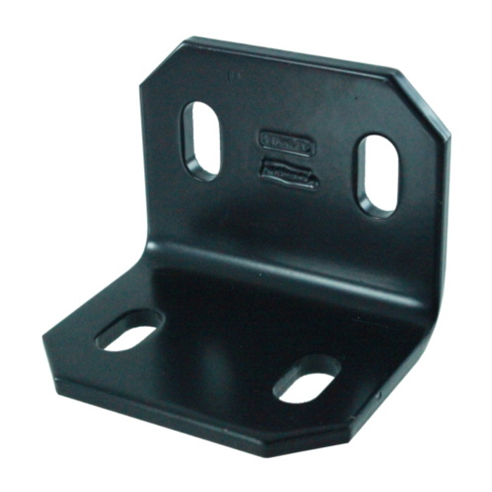 3/16" x 2-3/8" x 3" Heavy Duty Square Corner Brace - 4 Hole