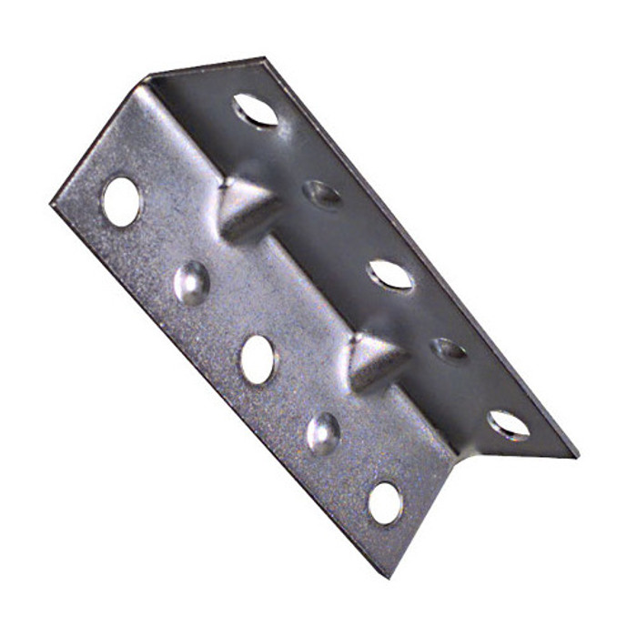 2-1/2" X 3/4" Zinc Plated Corner Braces (Pack of 4)