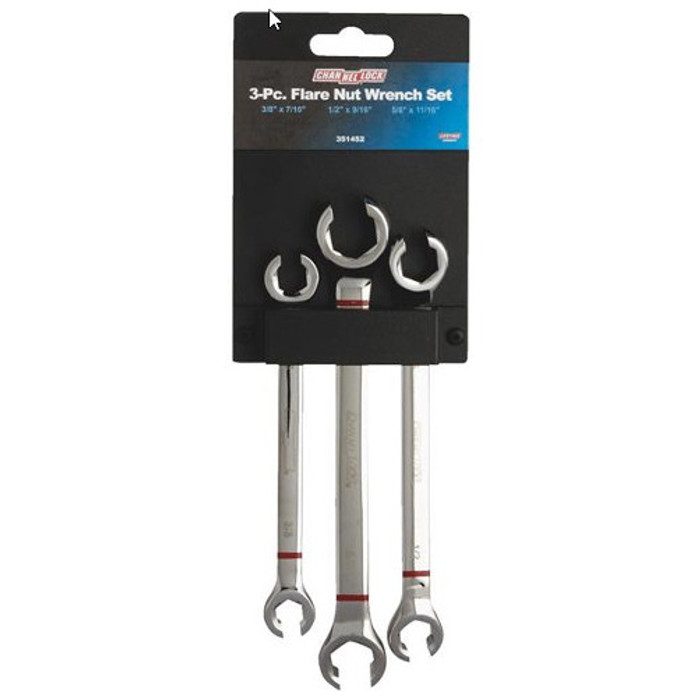 Channellock Flare Nut Wrench Set (Set of 3)