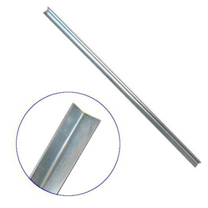 1-1/4" X 1/8" X 6' Galvanized Solid Angle Iron - (Available For Local Pick Up Only)