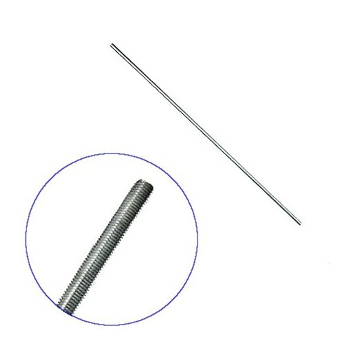 5/16"-24 X 3' S.A.E. Zinc Plated Threaded Rod