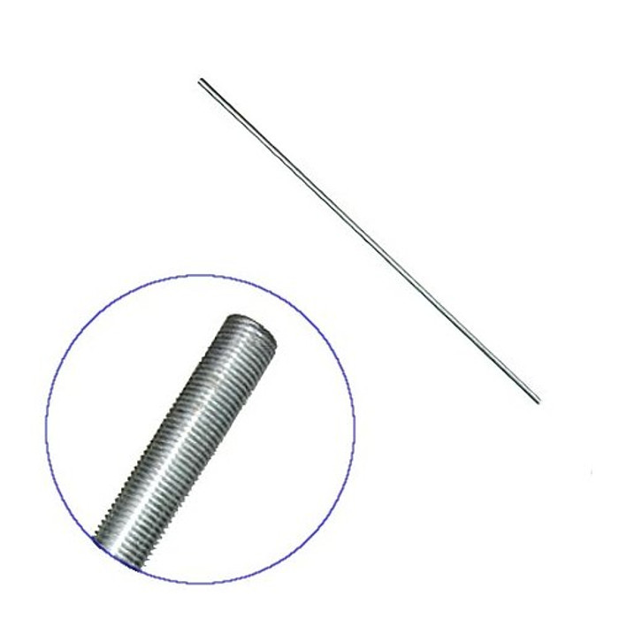 1/2"-20 X 3' S.A.E. Zinc Plated Threaded Rod