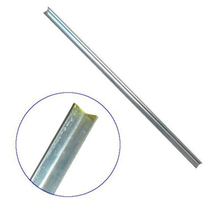 1" X 1/8" X 6' Galvanized Solid Angle Iron