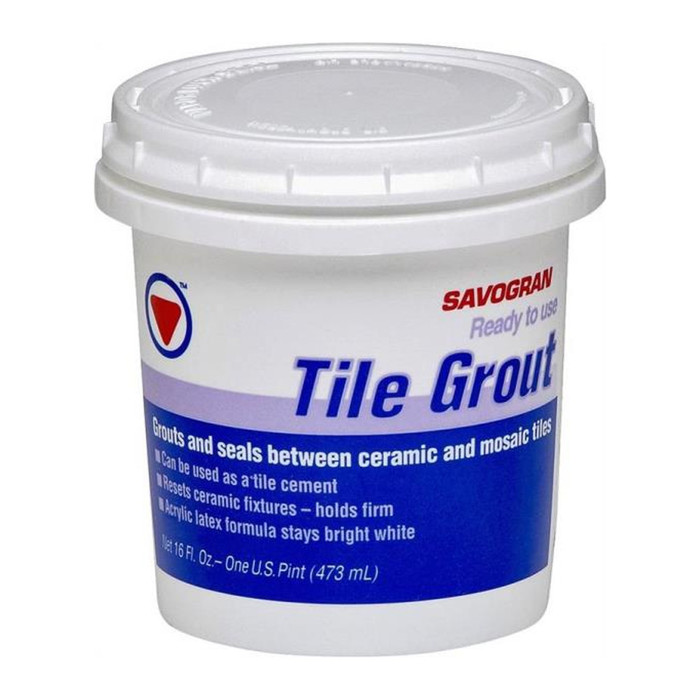 Pint Pre-Mixed Tile Grout