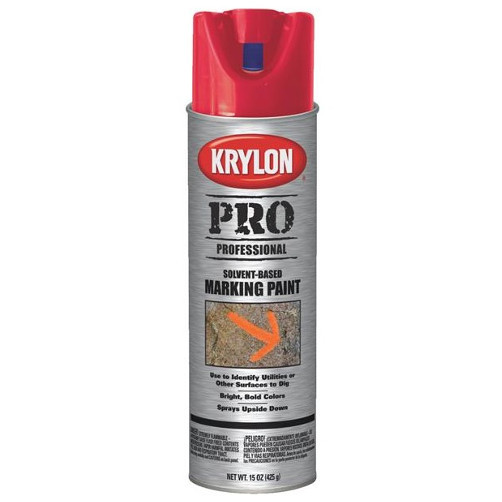 15 oz. APWA Red Inverted Marking Paint
